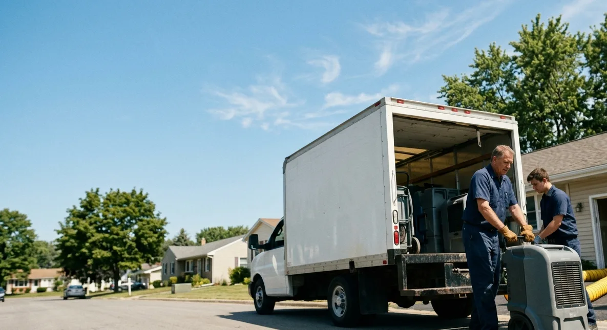 Water Damage Cleanup in Clam Lake, WI near me